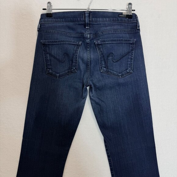 Citizens of Humanity Womens Dark Wash Bootcut Flare Jeans Sz 27 Mid Rise Stretch - Picture 6 of 16